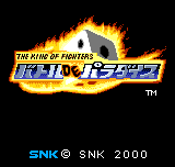The King of Fighters - Battle de Paradise Title Screen